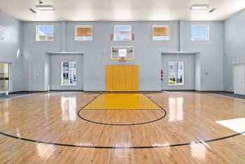 A basketball court